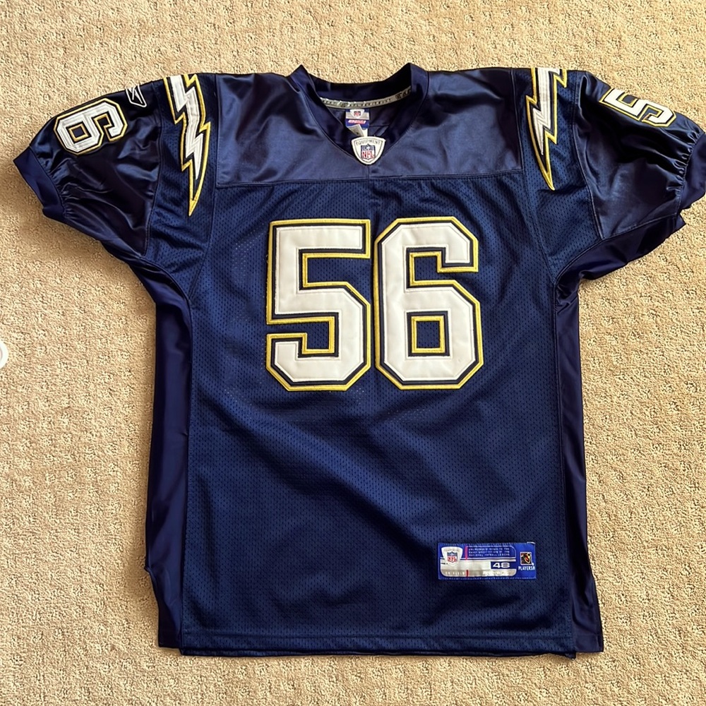 Replica LA Chargers Jersey. Merriman 56